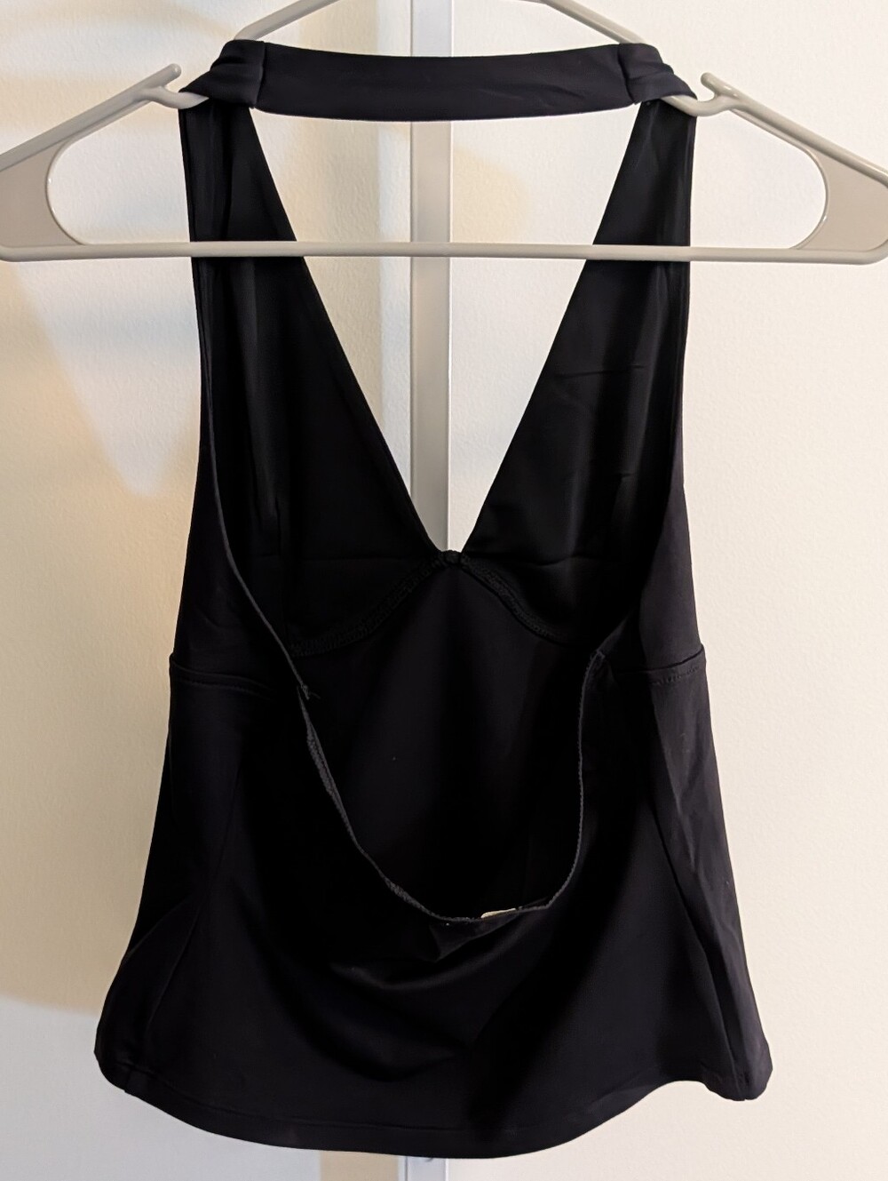 NWT Free People Still Here Halter Cami - Black - Picture 4 of 5